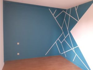 دهانات حوائط مثلثات في جدة