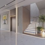 ديكورات درج داخلي مودرن